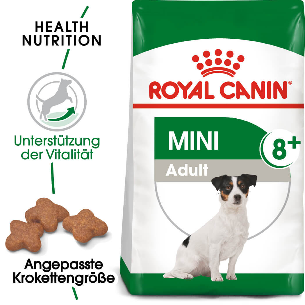 Eervol Tochi boom perzik Royal Canin Mini Adult 8+ Hundefutter online