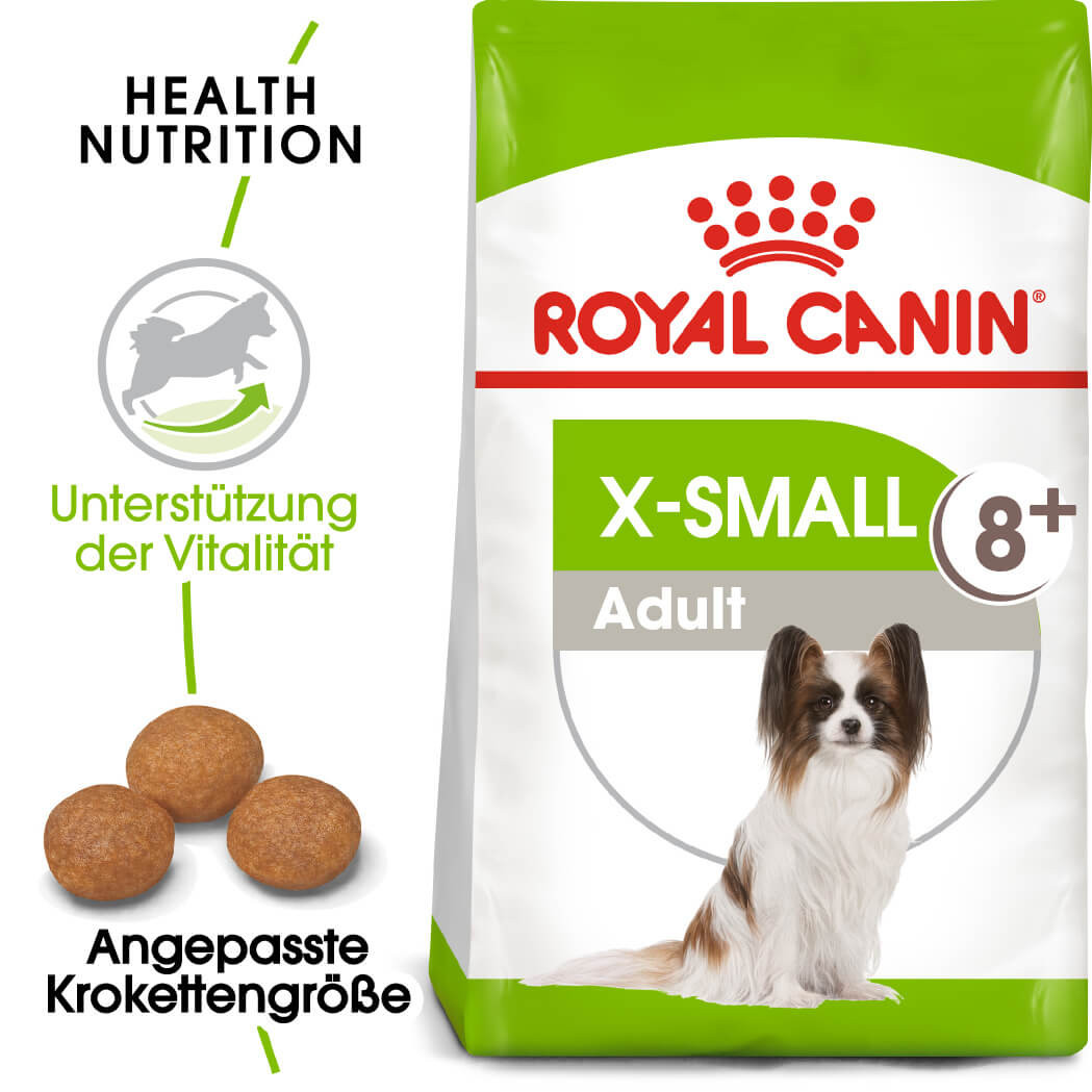 Royal Canin X-Small Adult 8+ Hundefutter