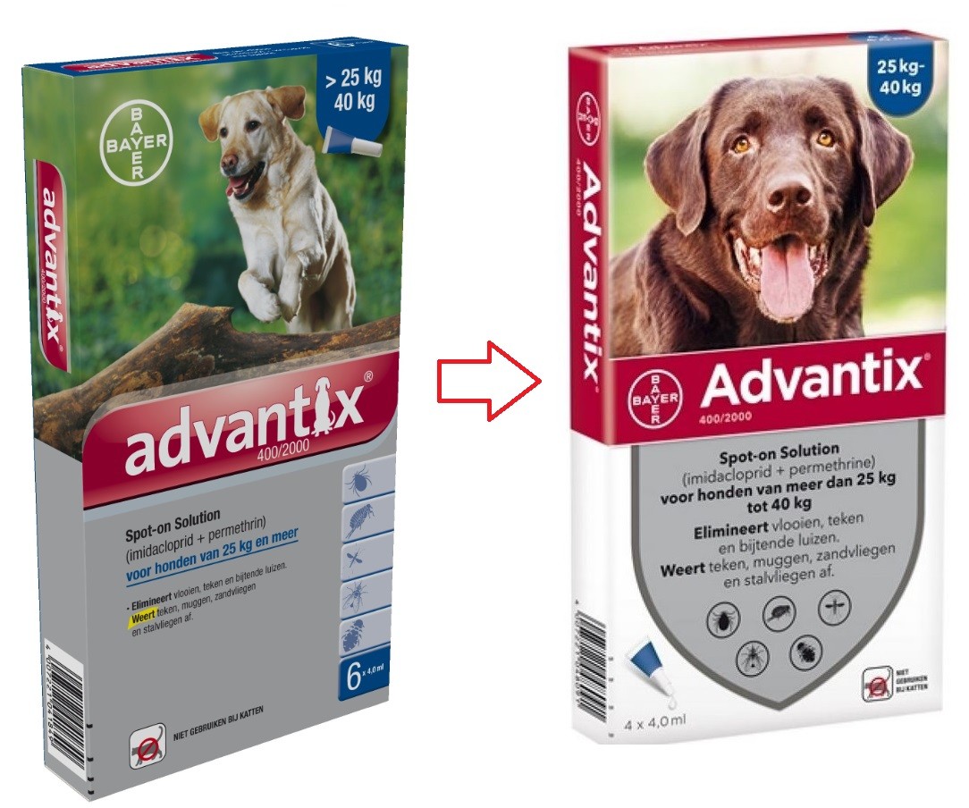 Advantix 400/2000 für Hunde von 25 bis 40 kg Brekz.de