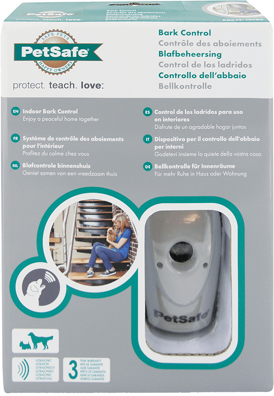 Petsafe Bark Indoor Control Ultrasonic Single Pack PBC19-14780 voor de hond