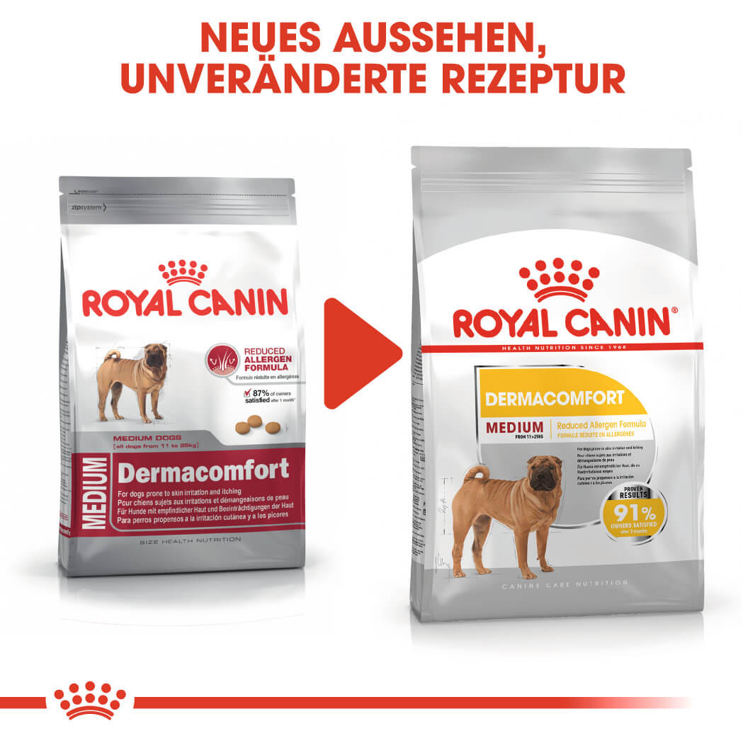 Royal Canin Medium Dermacomfort Hundefutter 