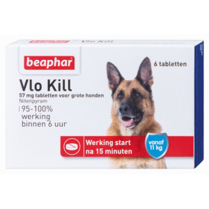 Beaphar Floh Kill (ab 11 kg) Hund 6 Tabletten