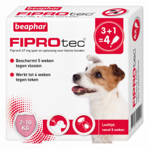 Beaphar Fiprotec Spot-On für Hunde von 2 bis 10 kg