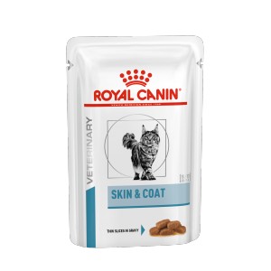 Royal Canin Skin & Coat Katzen-Nassfutter 4 Karton (48 x 85 g)