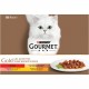 Gourmet Gold 12-Pack Fijne Hapjes in Saus kattenvoer