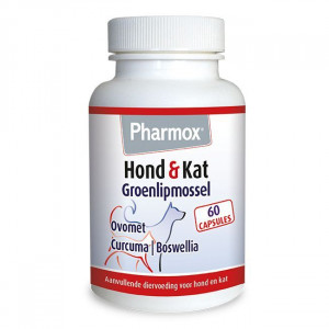 Pharmox HK Grünlippmuschel für Hund und Katze 3 x 60 Tabletten