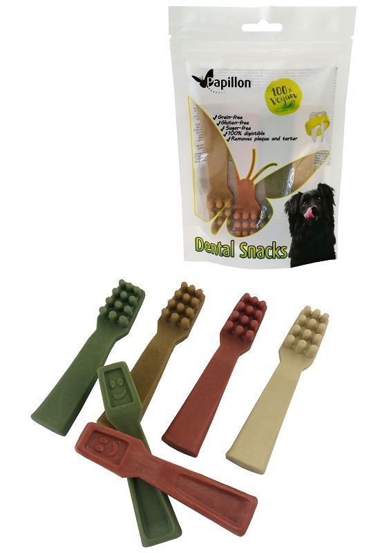 Dental Hondensnack Tandenborstel maat M 4st/100gr