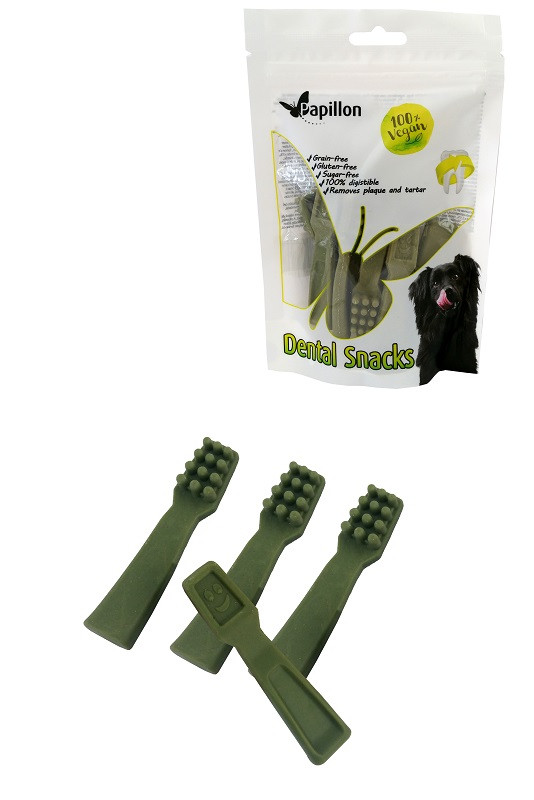 Dental Hunde-Snack Zahnbürste mit Minze Größe S 10st/100gr 