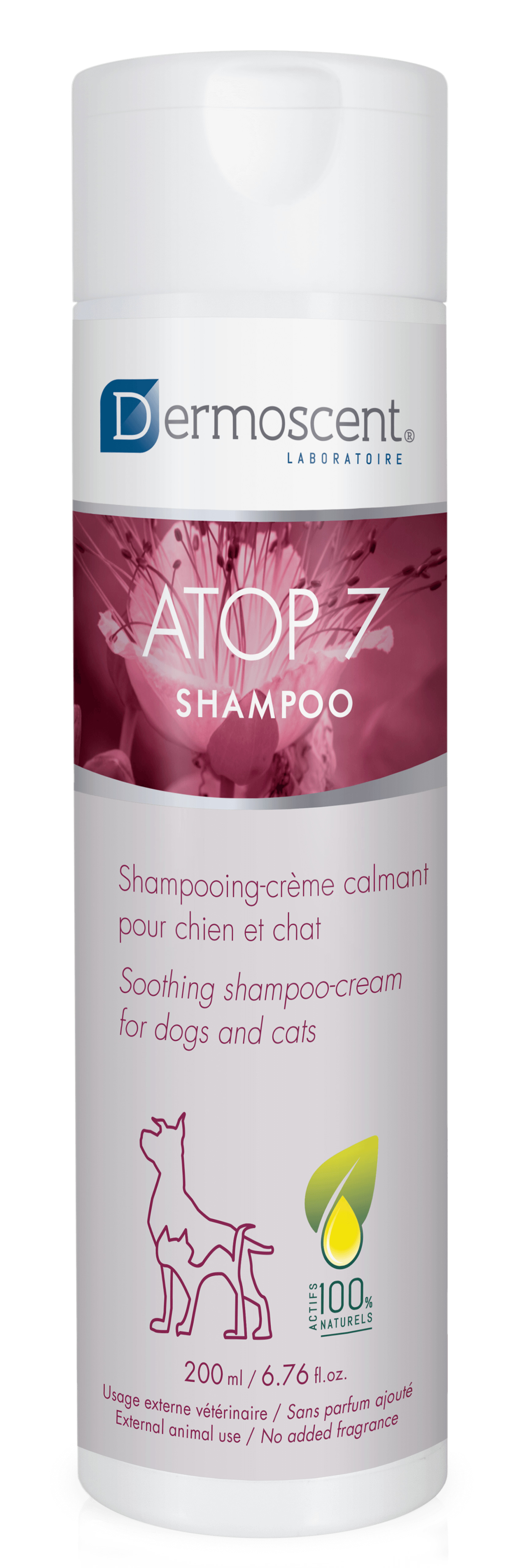 Dermoscent Atop 7 Shampoo voor hond en kat