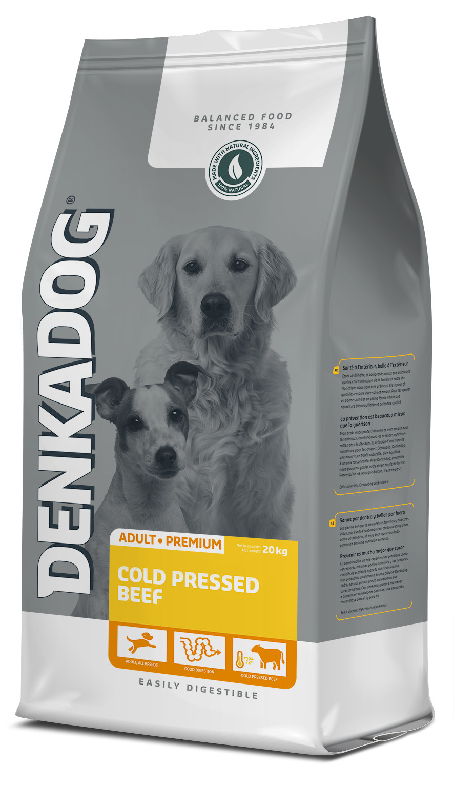 Denkadog Cold Pressed Beef Hundefutter