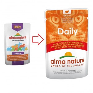 Almo Nature Daily Huhn & Rindfleisch 70 Gramm