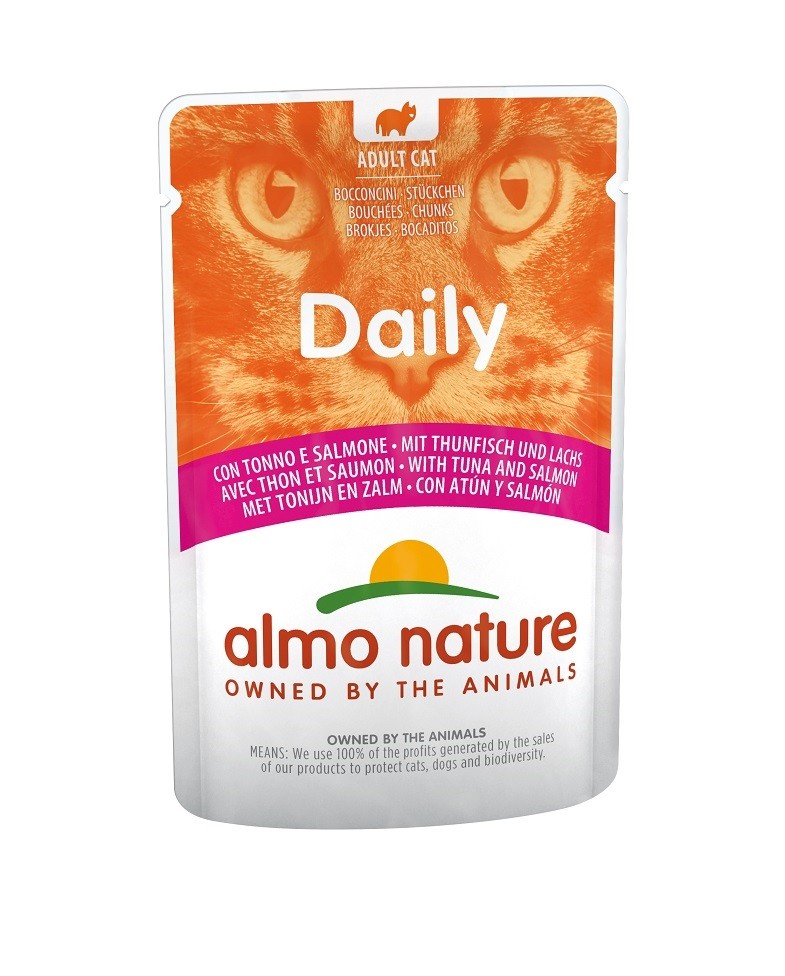 Almo Nature Daily Thunfisch und Lachs 70 Gramm