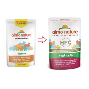 Almo Nature HFC Natural Thunfisch & Huhn Katzenfutter (55 g)