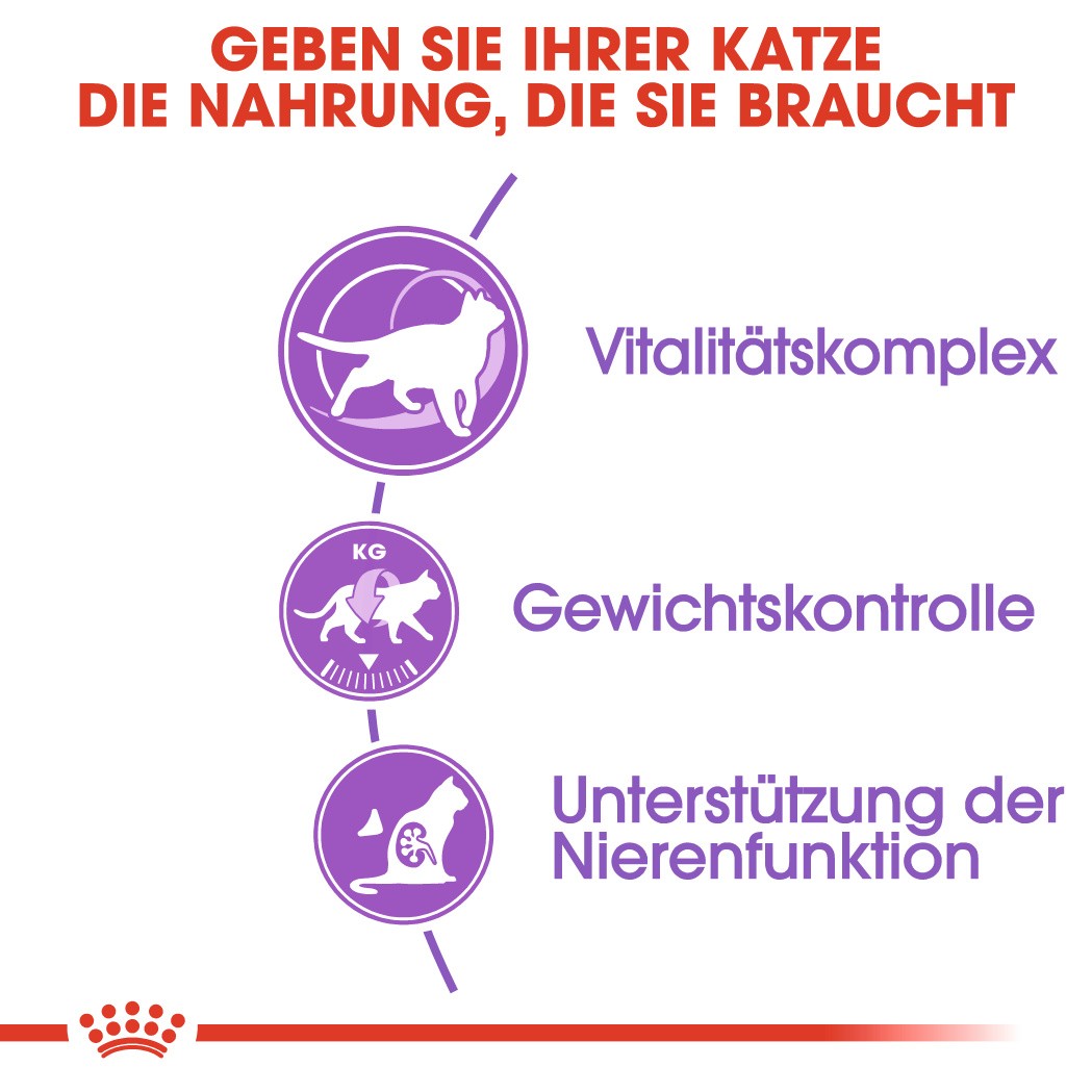 Royal Canin Sterilised +7 Katzenfutter 