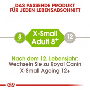 Royal Canin X-Small Adult 8+ Hundefutter