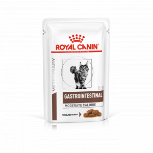 Royal Canin Veterinary Gastrointestinal Moderate Calorie Katzen-Nassfutter 85g 3 Kartons (36 x 85 g)