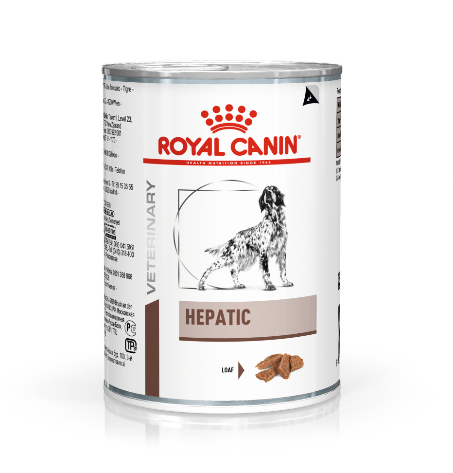 Royal Canin Veterinary Diet Hepatic Hundefutter (Dosen) 420g