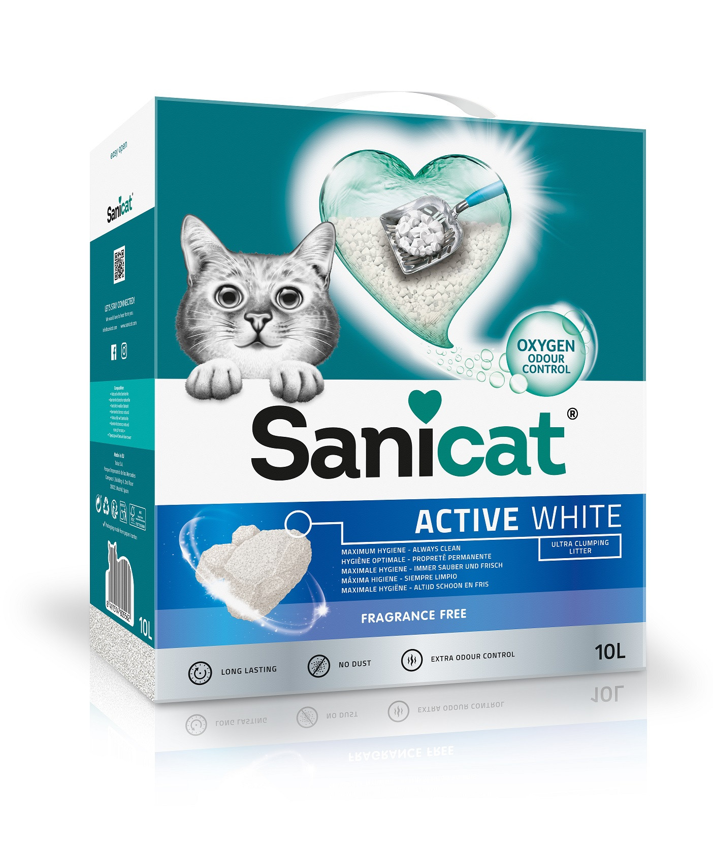 Sanicat Active White kattengrit