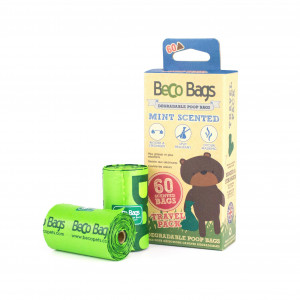 Beco Bags Mint Kotbeutel für Hunde – 60 Stk. Pro Packung