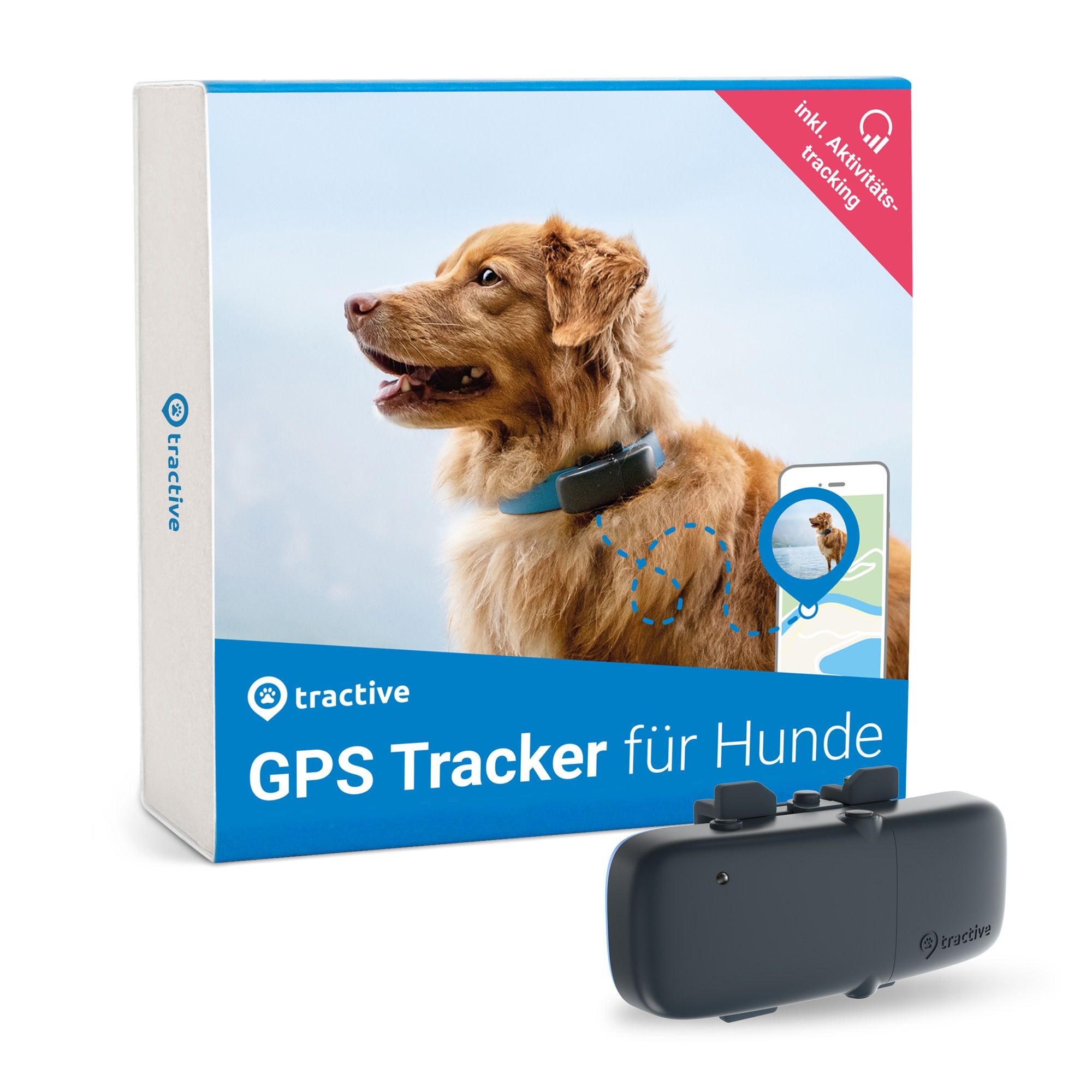 Tractive GPS Dog Tracker mit Aktivitätstracking Brekz.de