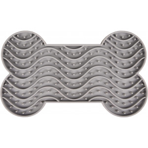 Yummee Lick Pad large 29x17 cm grijs