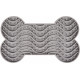 Yummee Lick Pad large 29x17 cm grijs