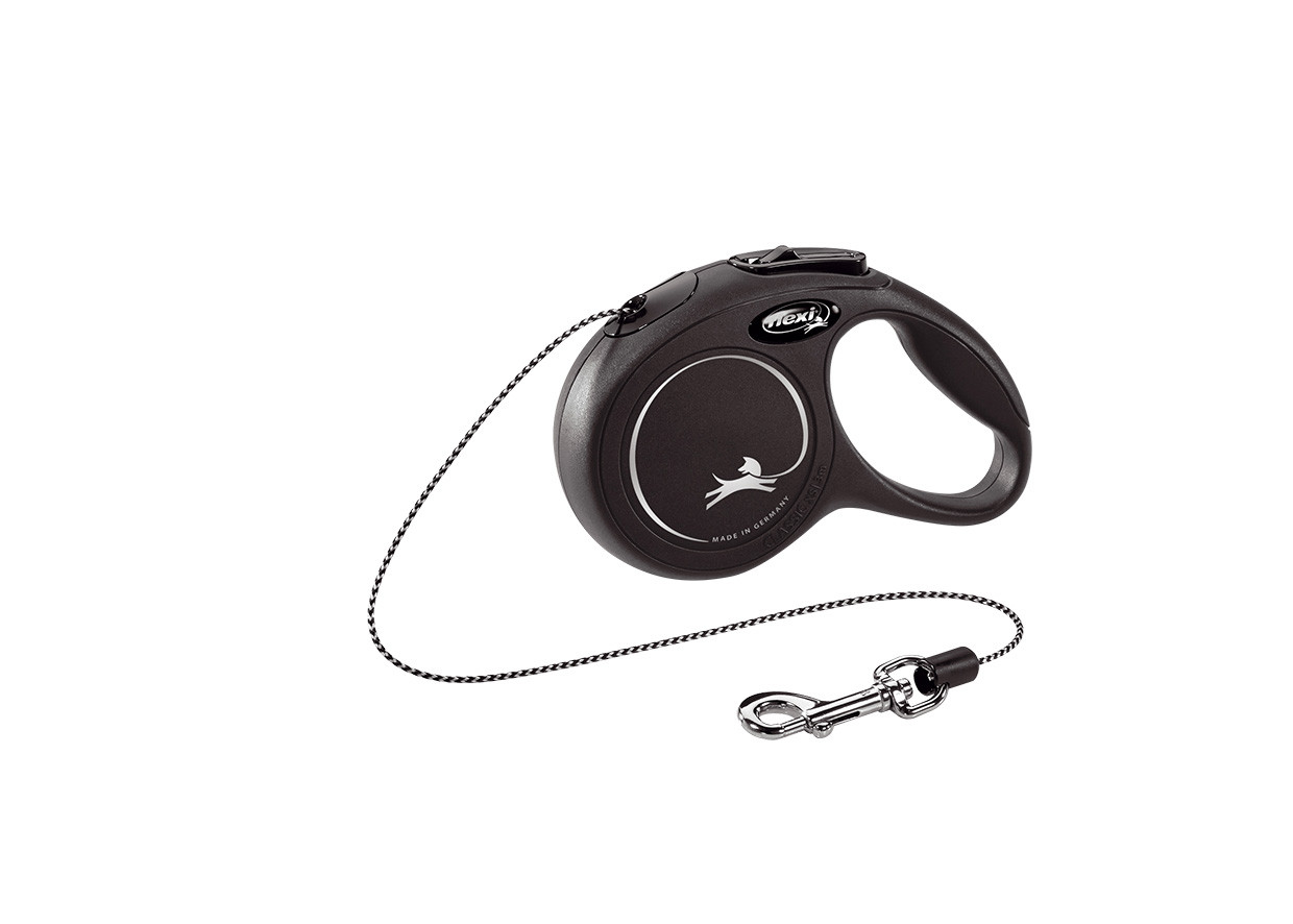 Flexi New Classic XS Seil 3 m Hundeleine|Praktisch