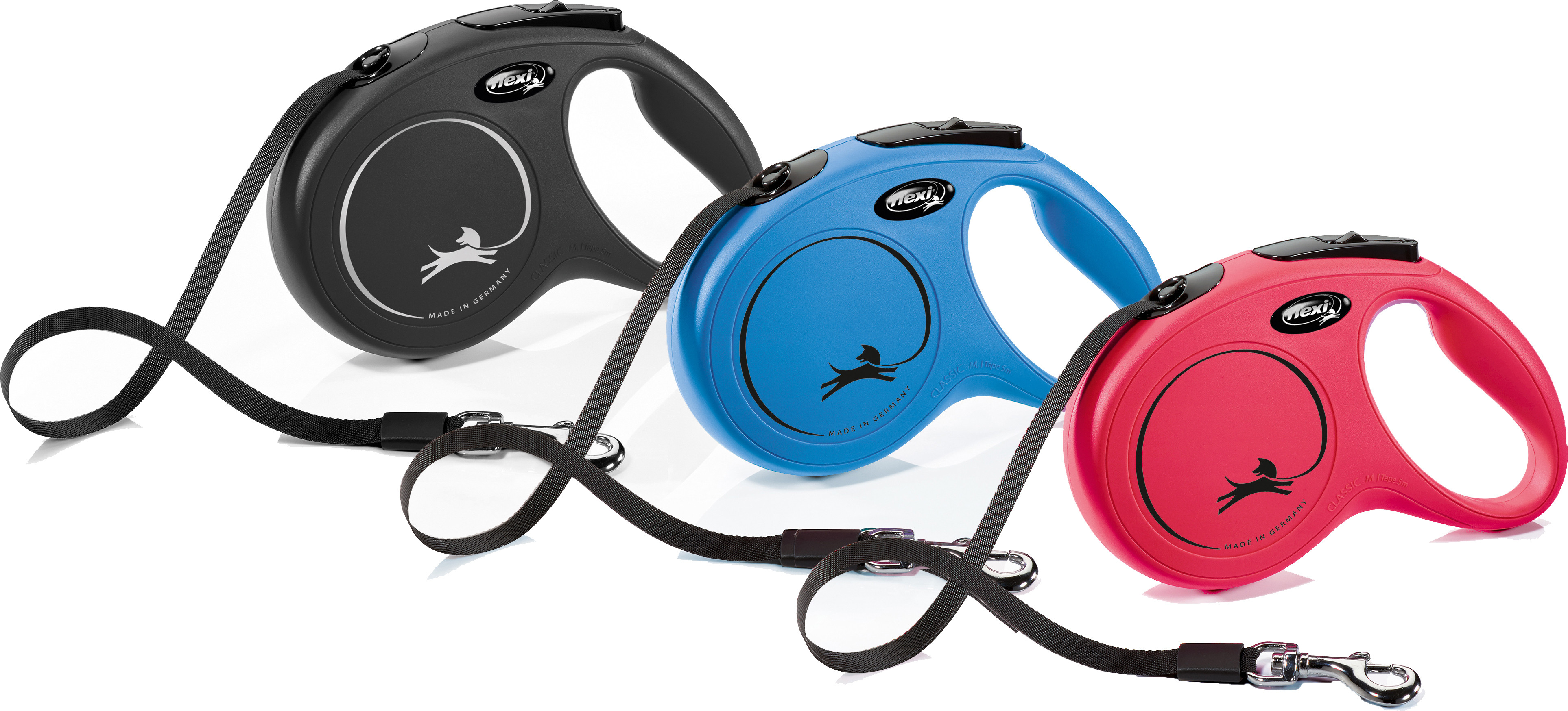 Flexi New Classic L Gurt-Leine 5 m