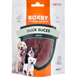 Boxby Entenstreifen für Hunde 5 x 90 g