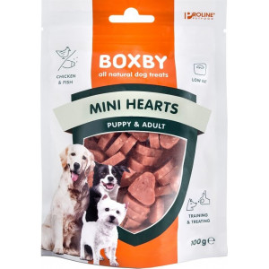 Boxby Mini Hearts Hundesnack Pro 5 Stück