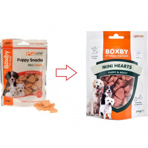 Boxby Mini Hearts Hundesnack