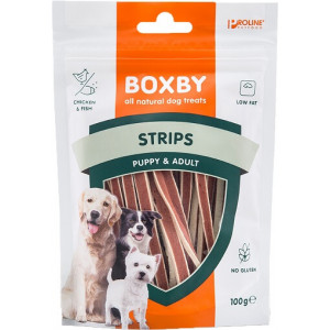Boxby Strips Snackstreifen für Hunde 5 x 100 g