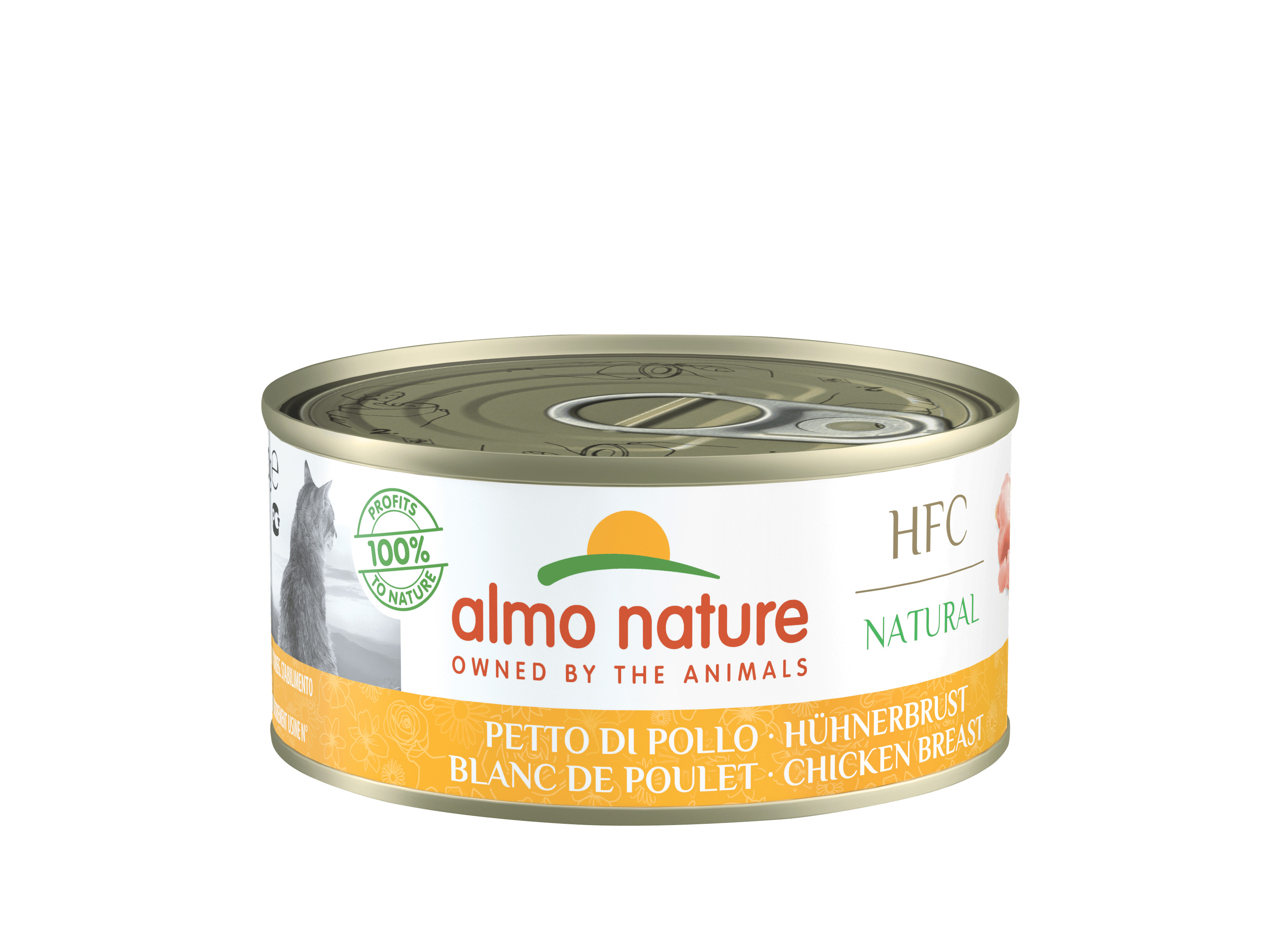 Almo Nature HFC Natural Hähnchenbrust Katzen-Nassfutter (150 g)