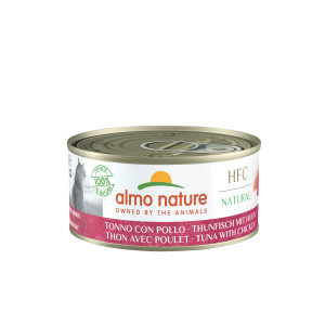 Almo Nature HFC Natural Thunfisch und Huhn Katzenfutter (150 Gramm)
