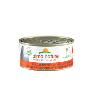 Almo Nature HFC Natural Huhn mit Kürbis Katzenfutter (150 g)