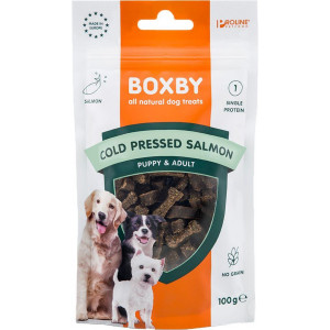 Boxby Cold Pressed Salmon (Lachs) Hundesnacks 2 x 100 g