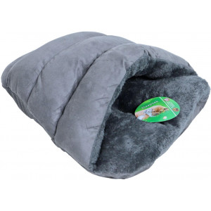 Slaapzak voor de kat en kleine hond 45cm grijs