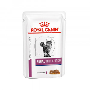 Royal Canin Renal mit Huhn Katzen-Nassfutter 4 Kartons (48 x 85 g)