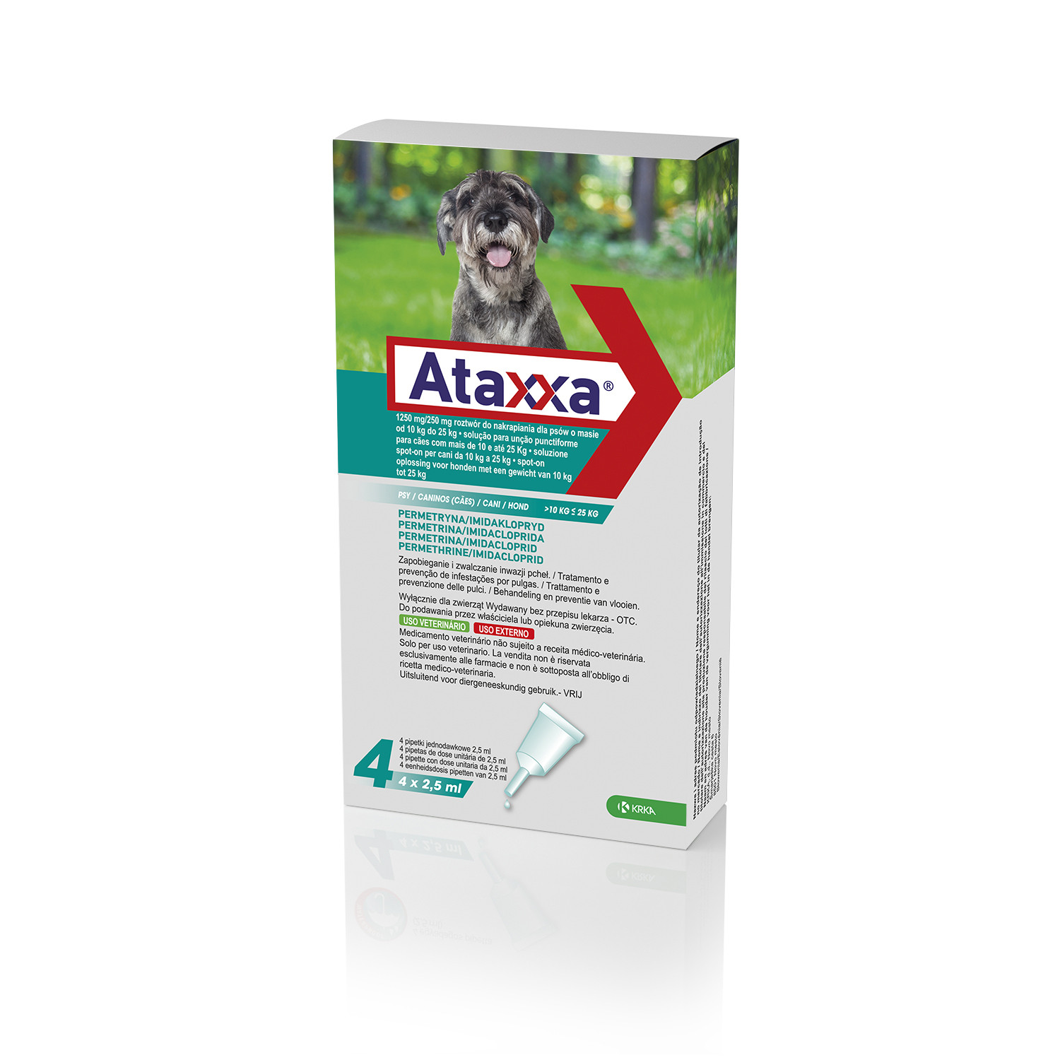 Ataxxa Hund 10 25 kg Spoton AntiFloh Brekz.de