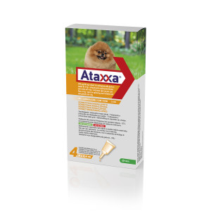Ataxxa Spot-On voor honden tot 4 kg
