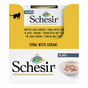 Schesir Thunfisch mit Surimi Katzen-Nassfutter