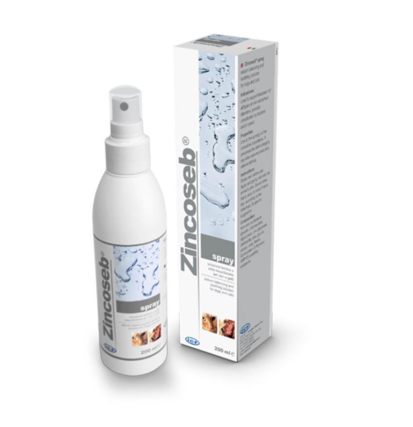 Zincoseb Spray voor hond en kat