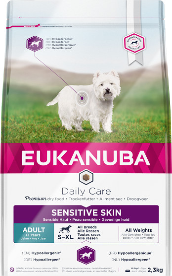 Eukanuba Daily Care Sensitive Skin Hondenvoer