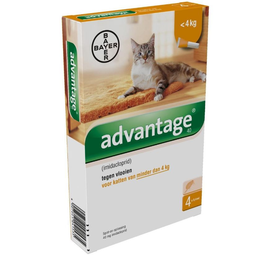 Advantage Nr. 40, Flohmittel für Katzen Brekz.de