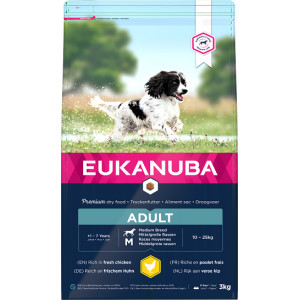 Eukanuba Active Adult Medium Breed kip hondenvoer
