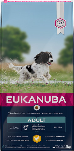 Eukanuba Active Adult Medium Breed kip hondenvoer