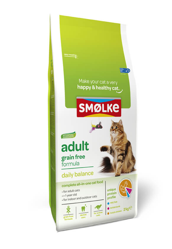 Smølke Adult getreidefreies Katzenfutter | Günstig & hochwertig