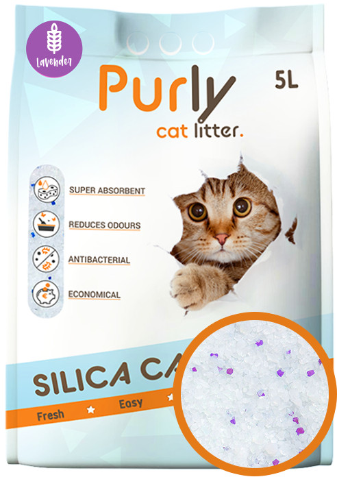 Purly silica kattengrit Combinatiepakket