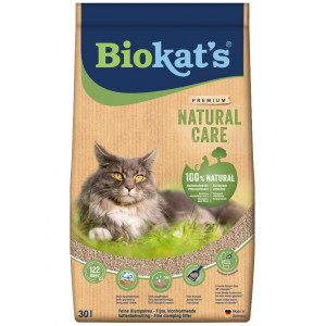 Biokat’s Natural Care klumpendes Katzenstreu 30 liter