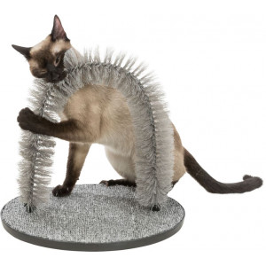 Massage- en vachtverzorgingsboog voor de kat (36 × 33 cm)
